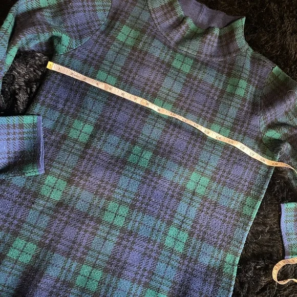 Appleseeds flannel print long sleeve top - Picture 5 of 10